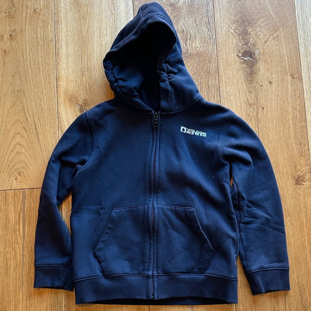 Volcom Kids Jacket in Navy Blue